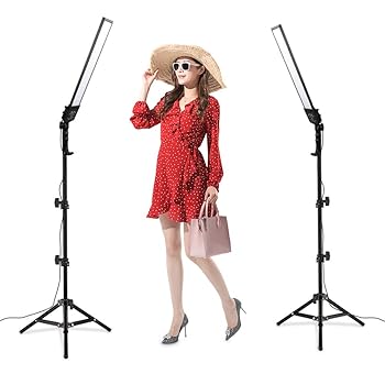 【中古】(未当て嵌める品)Heorryn Photography Studio LED点火装置一揃いの道具、192PCS LED 3200-5500K調光映像媒体点火装置と2M合わせる能力のあるな点火装置照明ランプ三脚、YouTube映像媒体映画化用ポ