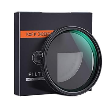 【中古】(非常に良い)K&F Concept NANO-X 可変NDフィルター 67mm ND2~ND32 KF-67NDX2-32 12,417円