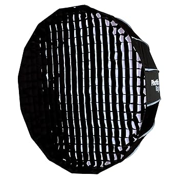 【中古】(非常に良い)Phottix Raja Quick-Folding Softbox 85cm (33″)ワンタッチ 折りたたみ式ソフトボックス Bowensマウント ポートレート撮影
