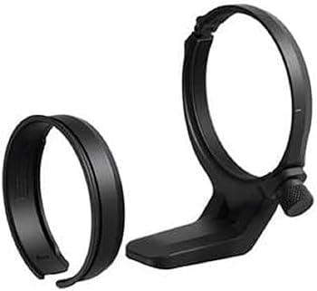 【中古】(未使用品)Canonキヤノン リング式三脚座E(B) RF100mm F2.8 L マクロ IS USM用アダプター付き
