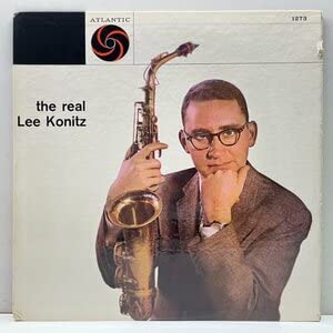 【中古】(非常に良い)USオリジナル MONO 初版 黒ラベ 深溝 LEE KONITZ The Real Lee Konitz (57 Atlantic 1273) リアル・リー・コニッツ w Billy Bauer|COCOHOUSE
