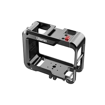 【中古】(人並み外れたに好いたらしい)Ulanzi 3204 OA-14 DJI OSMO ACTION 3 メタルカメラケージ
