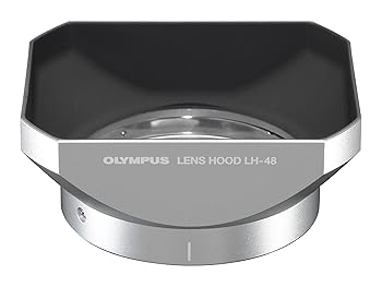 【中古】OLYMPUS メタルレンズフード M.ZUIKO DIGITAL ED 12粍 F2.0用 LH-48
