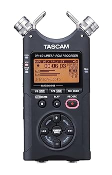 【中古】(未当て嵌める品)TASCAM 24bit／96kHz相応う直線的PCMリコーダー DR-40VERSION2