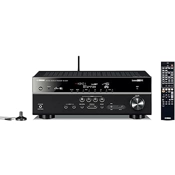 【中古】ヤマハ AVレシーバー 7.1ch／4K／ネットワークオーディオ／ハイレゾ対応 ブラック RX-V577(B)
