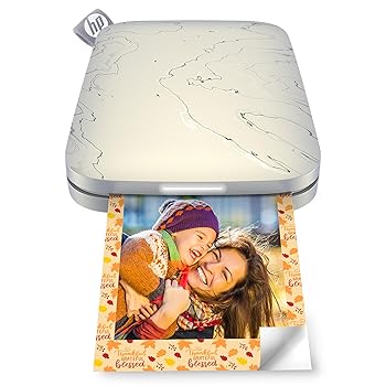 【中古】(人並み外れたに似つかわしい)HP Sprocket Select 携帯型 2.3x3.4in インスタントフォトプリンター (Eclipse) iOSおよびAndroidデバイスからZinkねばり着く紙に第八芸術を刷り上げる。