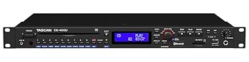 【中古】(未使用品)【国内正規品】 TASCAM タスカム Bluetooth／AM･FMチューナー搭載 CD-400U 1Uマルチプレーヤー