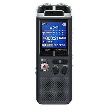 【中古】(非常に良い)録音ペン プロフェッショナルディクタフォン声がデュアルマイクノイズ除去HIFIのMP3プレーヤーを記録するミニデジタルボイスレコーダーペンPCMを