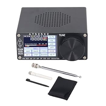 【中古】(未使用品)DSPレシーバー ラジオ受信機 フルバンド 受信機 ラジオレシーバー 技術パラメータ 2.4 インチ スムーズな画面 短波ラジオ受信機 フルバンド DSP