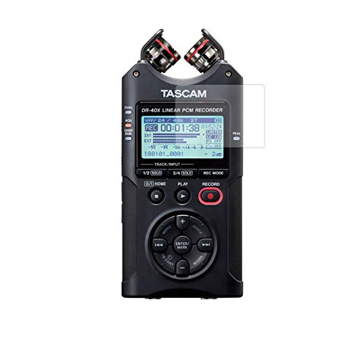 【中古】【2枚セット】TASCAM DR-40X 用 液晶保護フィルム マット（反射低減）タイプ