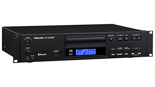 【中古】【国内正規品】 TASCAM タスカム CDプレーヤー CD-200BT CDプレーヤー Bluetoothレシーバー搭載