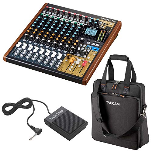 【中古】【フットスイッチ/RC-1F+ケース/CS-MODEL12付】TASCAM タスカム Model 12 オールインワン・プロダクション・ミキサー/レコーダー 102,911円