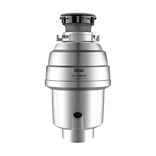 【中古】(非常に良い)丈夫 生ごみ処理機ゴミ処理、コンパクト、連続供給、設置が簡単、ワイヤレスデザインスイッチ付きの静かなデザイン キッチン SILVER