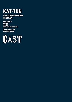 【中古】(未使用品)KAT-TUN LIVE TOUR 2018 CAST (DVD通常盤)