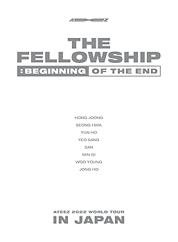 【中古】(未使用品)ATEEZ 2022 WORLD TOUR [THE FELLOWSHIP : BEGINNING OF THE END] IN JAPAN〔Blu-ray〕