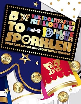 【中古】(非常に良い)THE IDOLM@STER MILLION LIVE! 10thLIVE TOUR Act-2 5 TO SP@RKLE!! LIVE Blu-ray 【初回生産限定版】
