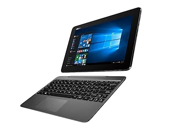 【中古】ASUS ノートパソ TransBook T100HA ( WIN10 Home 64Bit ／ インテル Atom x5-Z8500 ／ 10.1in広々とした ／ 2G ／ 64G ／ 金属元素薄墨色 ) T100