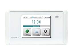 【中古】(未使用品)UQ WiMAX2+ Speed Wi-Fi NEXT WX05 ピュアホワイト