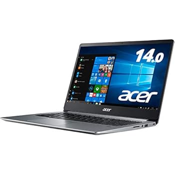 【中古】Acer (エイサー) ノートパソコン Swift 1 スパークリーシルバー SF114-32-A14U／S [14.0型 ／Celeron／SSD：256GB ／メモリ：4GB ／2020年8月モ