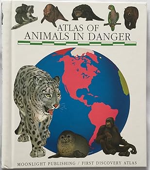 【中古】(非常に良い)Atlas of Animals in Danger (First Discovery／Atlas S.)