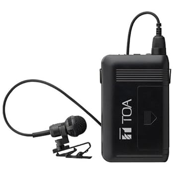 【中古】(良い)ティーオーエー(TOA) ワイヤレスマイクロホン タイピン型 800MHz WM-1320｜COCOHOUSE