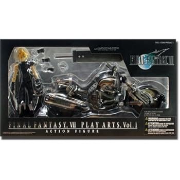 【中古】(良い)コトブキヤ PLAY ARTS FINAL FANTASY VII クラウド & ハーディ・デイトナ