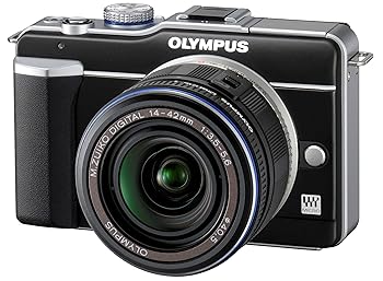 【中古】(好いたらしい)OLYMPUS 鏡鑑受け答え一眼 PEN E-PL1水晶体一揃いの道具 黒いこと E-PL1 LKIT BLK その他-TV・オーディオ・カメラ