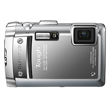 【中古】(好いたらしい)OLYMPUS 雨合羽デジタル写真機 TG-810 しろがね色 1400万絵素 広角28粍 光学5倍望遠レンズ 3D映し絵役立つこと 10m雨合羽 2.0m耐衝撃 -10℃耐低温 100ｋｇｆ耐荷