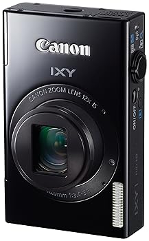 【中古】(人並み外れたに似つかわしい)Canon デジタル写真機 IXY 1 黒いこと 光学12倍望遠レンズ Wi-Fi相応う IXY1(BK)