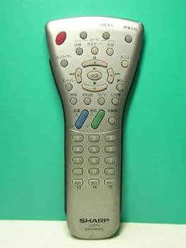 【中古】(非常に良い)シャープ LCDTVリモコン GA103WJSA