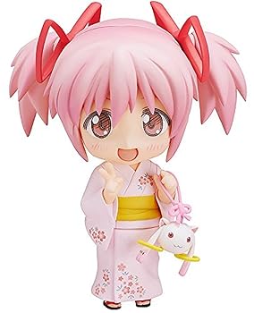 【中古】(良い)ねんどろいど 劇場版 魔法少女まどか☆マギカ 鹿目まどか 浴衣Ver. ノンスケール ABS&PVC製 塗装済み可動フィギュア