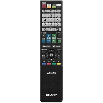 【中古】(非常に良い)シャープ(SHARP) 液晶テレビ 純正リモコン GA957WJSA(0126380049)|COCOHOUSE