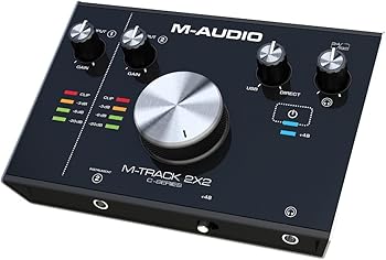 【中古】(良い)M-Audio 24bit／192kHz USBオーディオインターフェイス M-Track 2X2