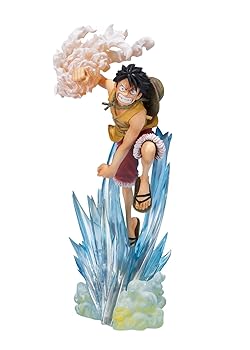【中古】(良い)TAMASHII NATIONS フィギュアーツZERO ONE PIECE モンキー・D・ルフィ -Brother's Bond-(兄弟の絆) 約190mm PVC&ABS製 塗装済み完成品フィギュア