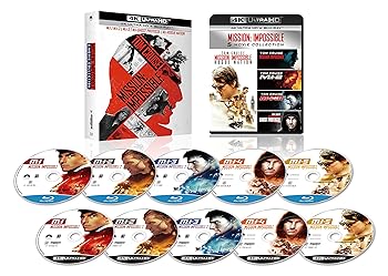 【中古】(非常に良い)ミッション:インポッシブル 5 ムービー・コレクション (4K ULTRA HD + Blu-rayセット) [4K ULTRA HD + Blu-ray]