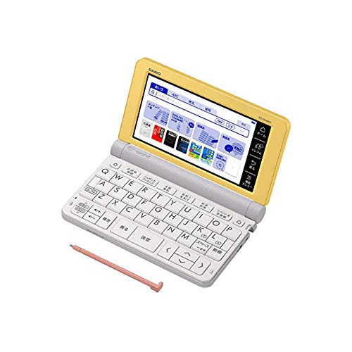 【中古】(非常に良い)カシオ CASIO 電子辞書 エクスワード 高校生モデル XD-SR4800YW イエロー 215コンテンツ