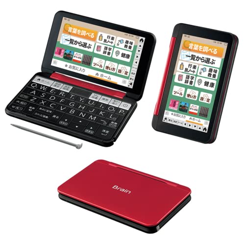 【中古】シャープ PW-A2-R(レッド系) Brain(ブレーン) 生活･教養モデル