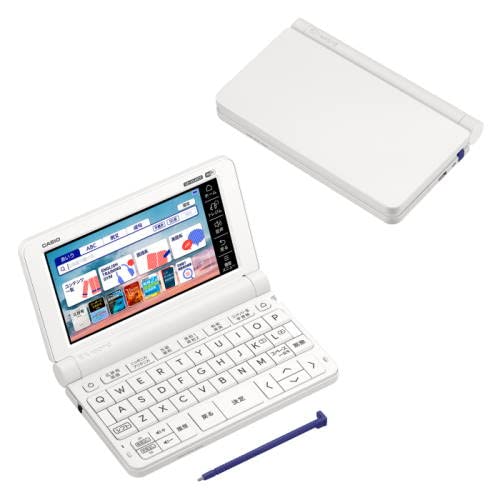 【中古】(非常に良い)CASIO XD-SX4920 EX-word(エクスワード)高校生 英語・国語強化モデル (ホワイト)