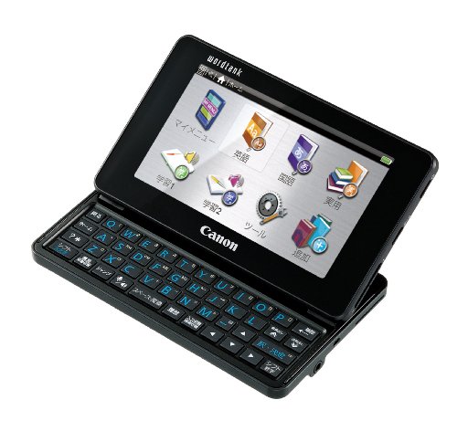 【中古】Canon 電子辞書 wordtank Z410BK 学生向け英語強化モデル 全面タッチパネル液晶|COCOHOUSE