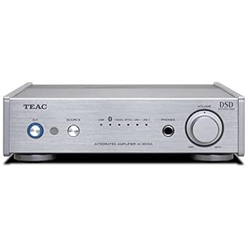 【中古】ティアック USB DAC／ステレオプリメインアンプ 人工知能学-301DA-Z しろがね色