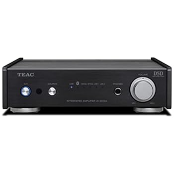 【中古】ティアック USB DAC／ステレオプリメインアンプ 人工知能学-301DA-Z 黒いこと