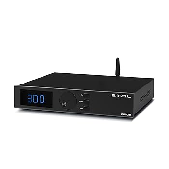 【中古】S.M.S.L A300 アンプリファイアー Bluetooth 力強さアンプリファイアー ステレオ／モノラル HI-FI 金棒引き用 2.1ch 2.0ch 1ch BTL 330W社会階級D オーディオ デジタルアン