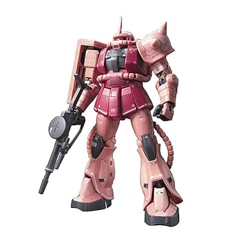 【中古】(非常に良い)RG 機動戦士ガンダム MS-06S シャア専用ザク 1／144スケール 色分け済みプラモデル