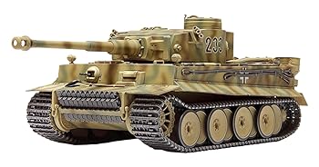 【中古】タミヤ 1／48 ミリタリーミニチュアシリーズ No.103 ドイツ重戦車 タイガーI 初期生産型 東部戦線 プラモデル 32603 成型色