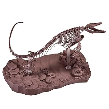 【中古】BANDAI SPIRITS(バンダイ スピリッツ) イマジナリースケルトン モササウルス 1／32スケール 色分け済みプラモデル