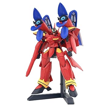 【中古】(非常に良い)HG マクロス7 VF-19改 ファイヤーバルキリー サウンドブースター装備 1／100スケール 色分け済みプラモデル
