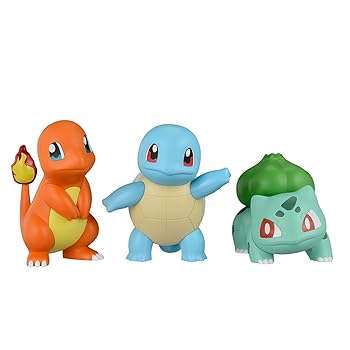 【中古】BANDAI SPIRITS(バンダイスピリッツ) ポケモンプラモコレクション クイック 11+13+17 ヒトカゲ&フシギダネ&ゼニガメセット 色分け済みプラモデル