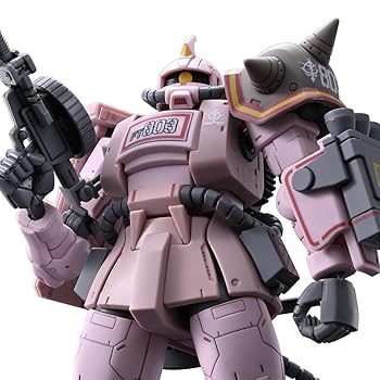 【中古】(非常に良い)HG 1／144 ザク・デザートタイプ ピンクパンサー隊機 色分け済みプラモデル
