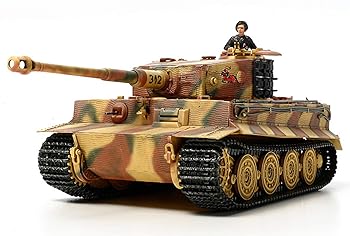 【中古】タミヤ(TAMIYA) 1／48 ミリタリーミニチュアシリーズ No.75 ドイツ陸軍 重戦車 タイガー I 後期生産型 プラモデル 32575