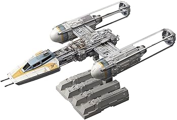 【中古】(非常に良い)スター・ウォーズ Yウイング・スターファイター 1／72スケール 色分け済みプラモデル